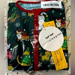 Little sleepies holiday hounds zippy